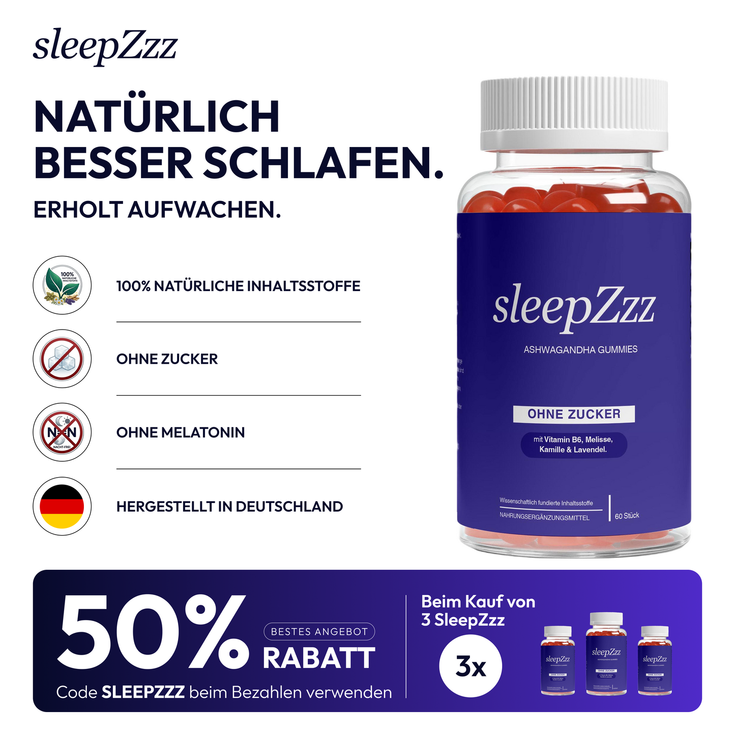 SleepZzz Dream Gummies